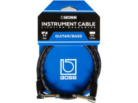 Câble audio pour instrument BOSS BIC-3AA , prise coudée/mono incliné, gaine tressée, 1 m Garantia Vitalícia Câble audio pour instrument BOSS BIC-3AA , prise coudée/mono incliné, gaine tressée, 1 m Garantia Vitalícia
